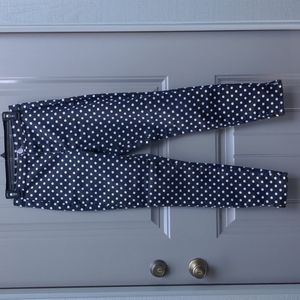 SO Polka Dot Cotton Skinny Jeans 7